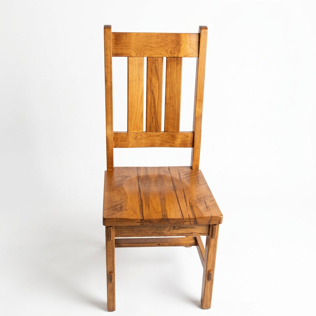 Woodland Small Slatback Solid Wood Chair