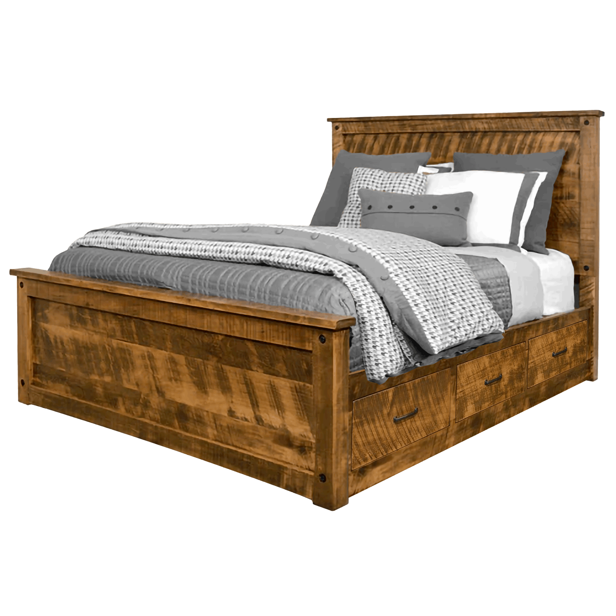 Alpine Solid Wood Storage bed Timbercrafts Furniture Inc.