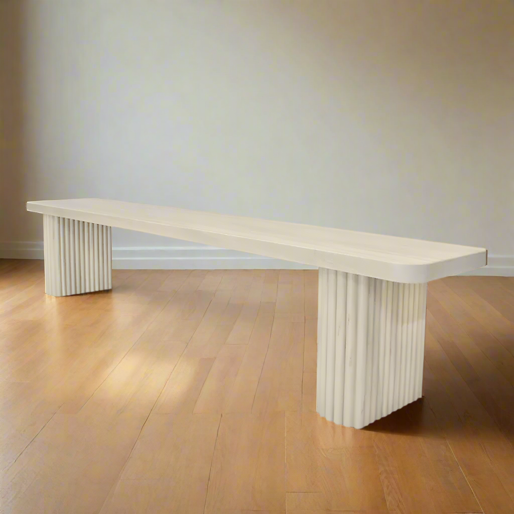 Vallery Solid Wood Bench