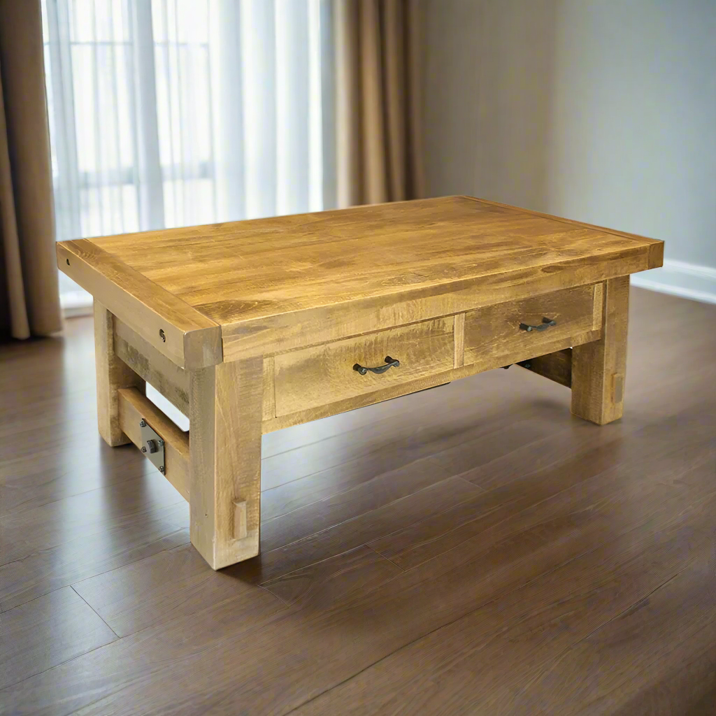 Benchmark Solid Wood Coffee Table