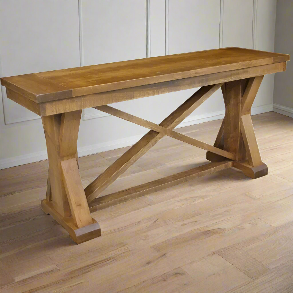 Cross Creek Solid wood Sofa Table