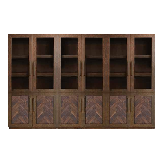 Herringbone Wall Cabinet