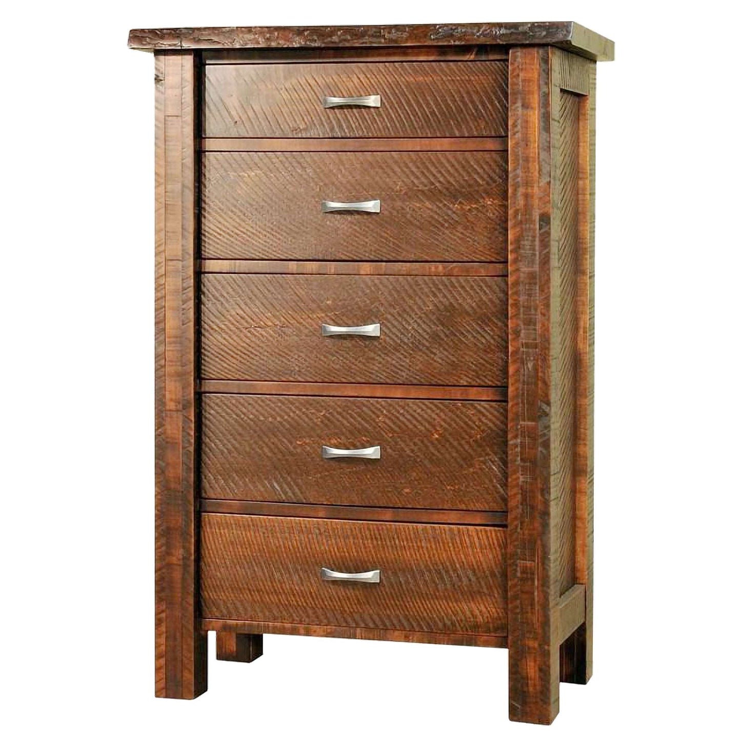 Live Edge Solid Wood Chest | Highboy