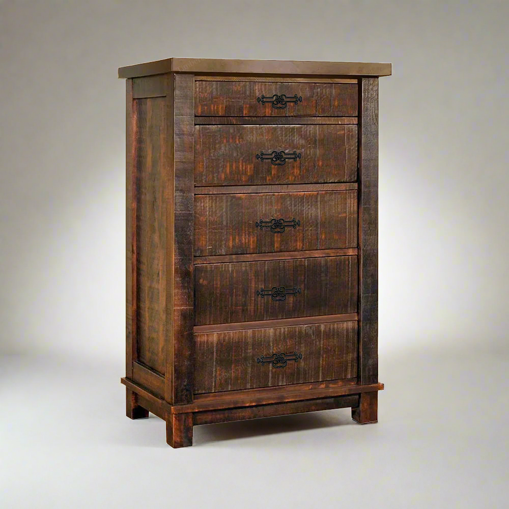 Ranch Solid Wood Chest | High Boy