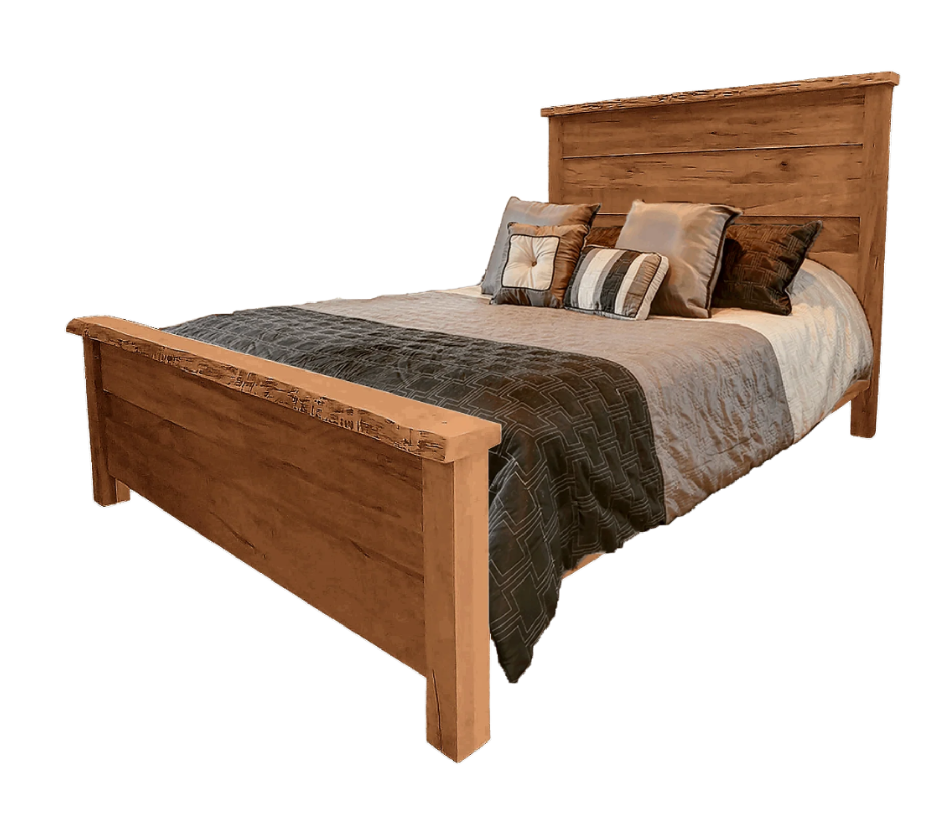 Edgewood Solid Wood Flat Top Bed – Timbercrafts Furniture