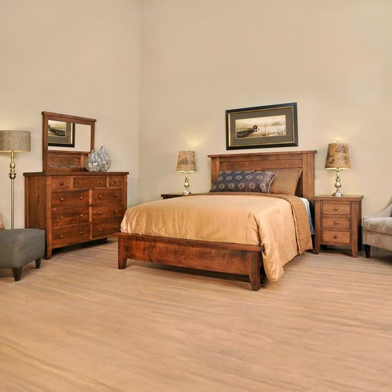 Farmhouse Solid Wood Bed