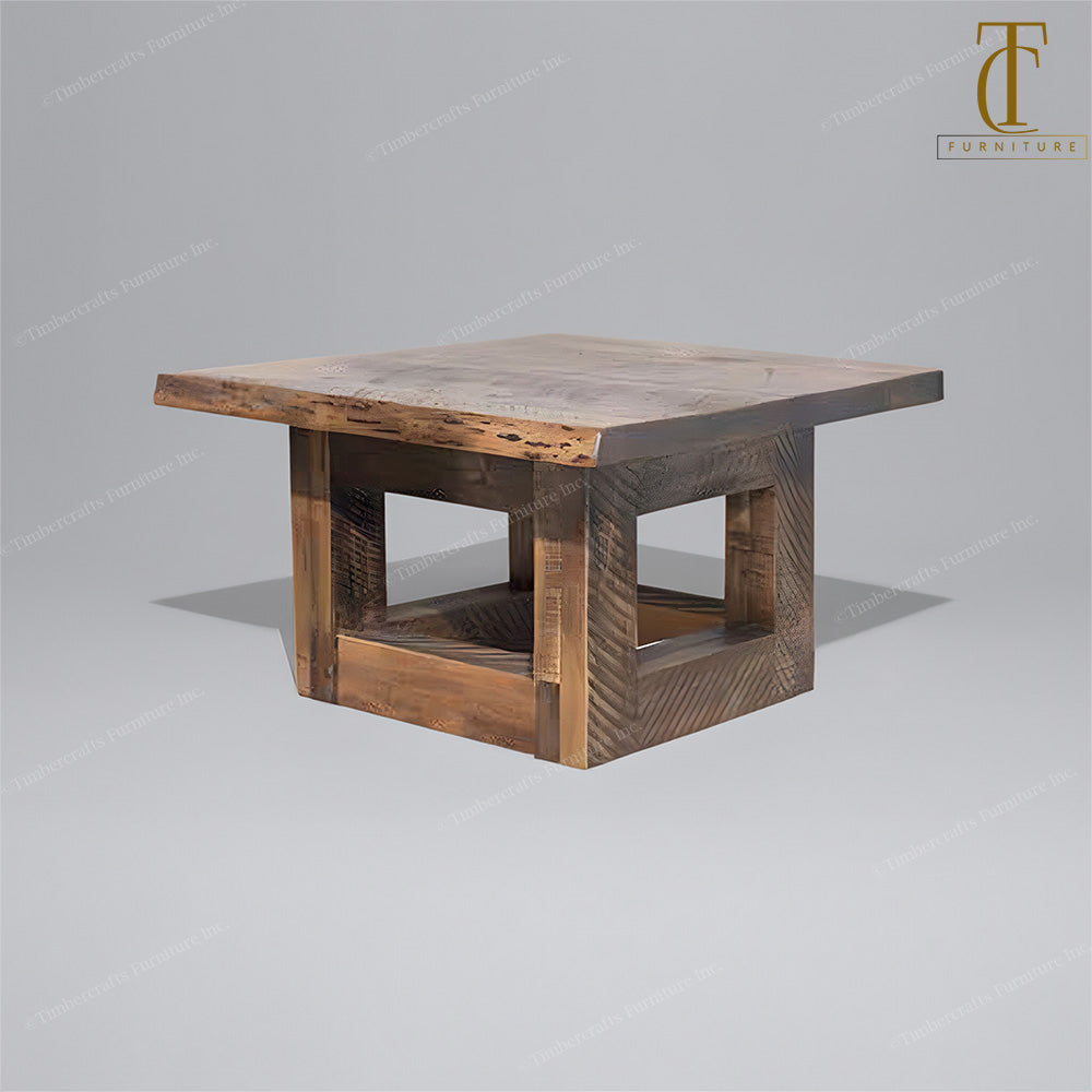 Meccano Solid Wood End Table