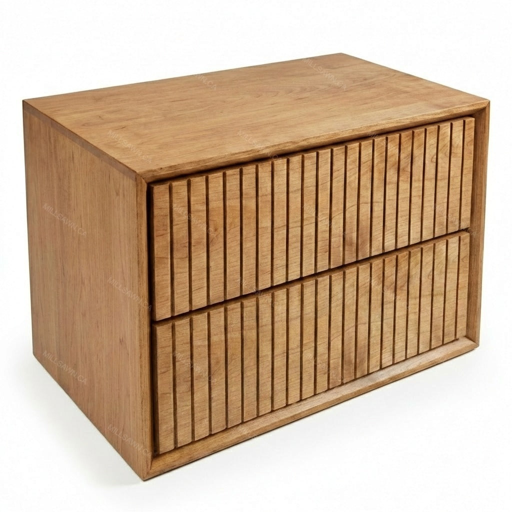 Lagom Solid Wood Nightstand