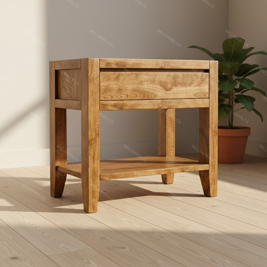 Lenora Solid Wood End Table