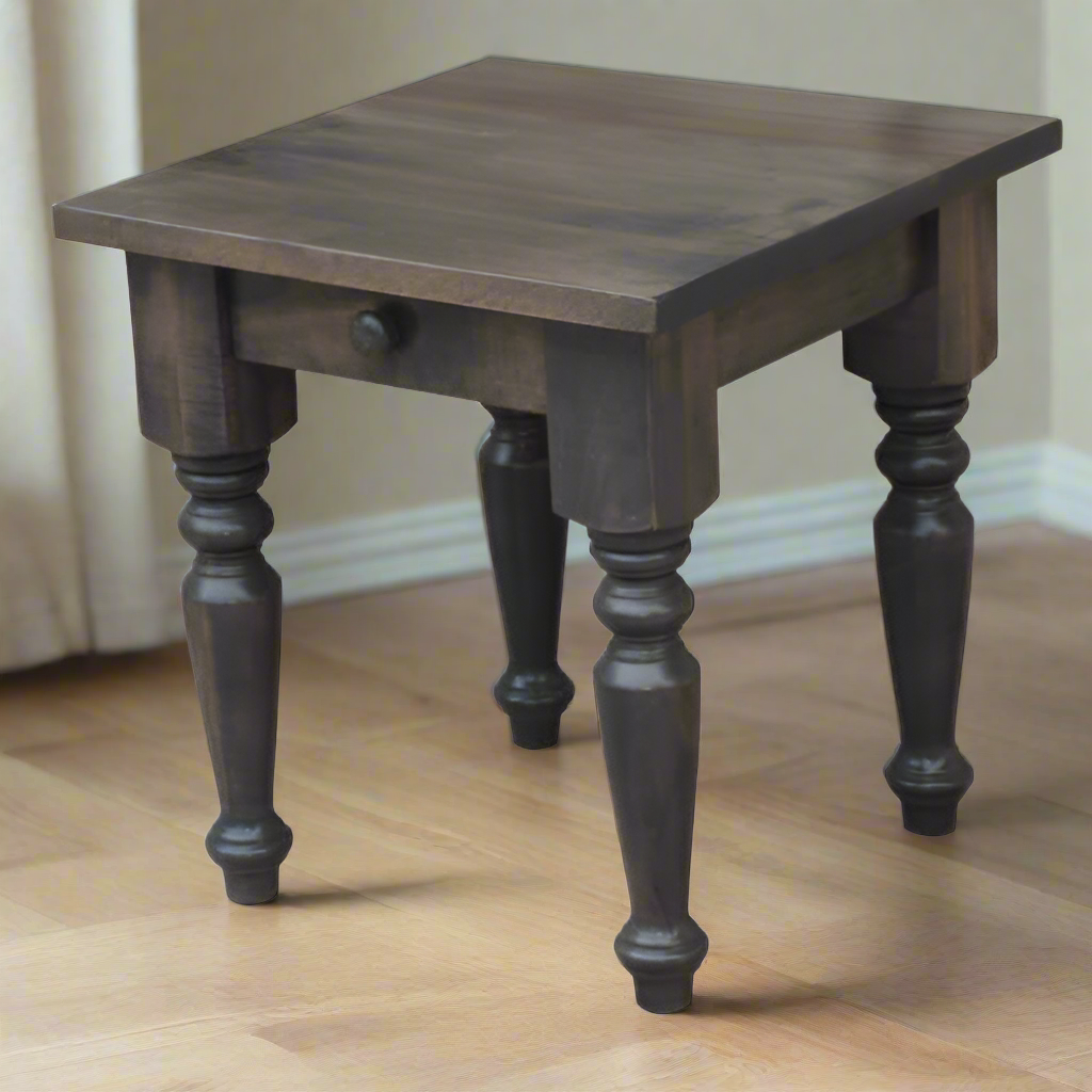 Hazel Solid Wood End Table