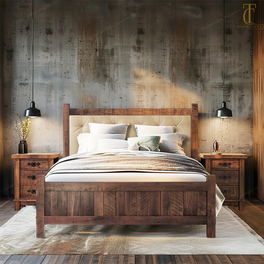 Ranch Solid Wood Bed
