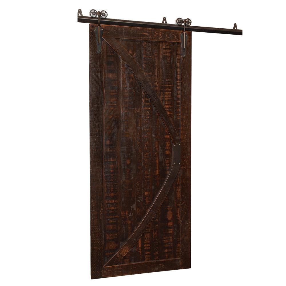 Rustic Carlisle Solid Wood Barn Door