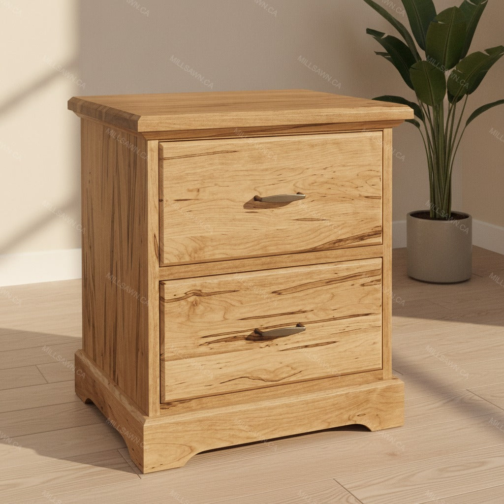 Sandstone Solid Wood Nightstand