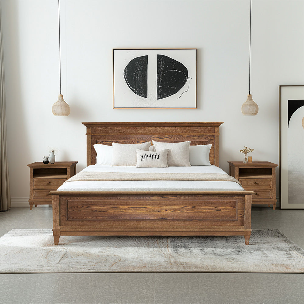 Templeton Solid Wood Bed