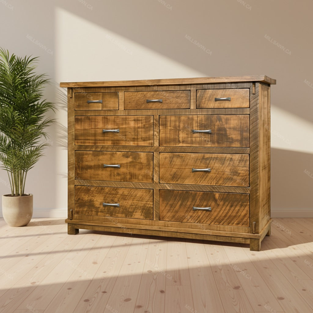 Urban Farmhouse Solid Wood Dresser