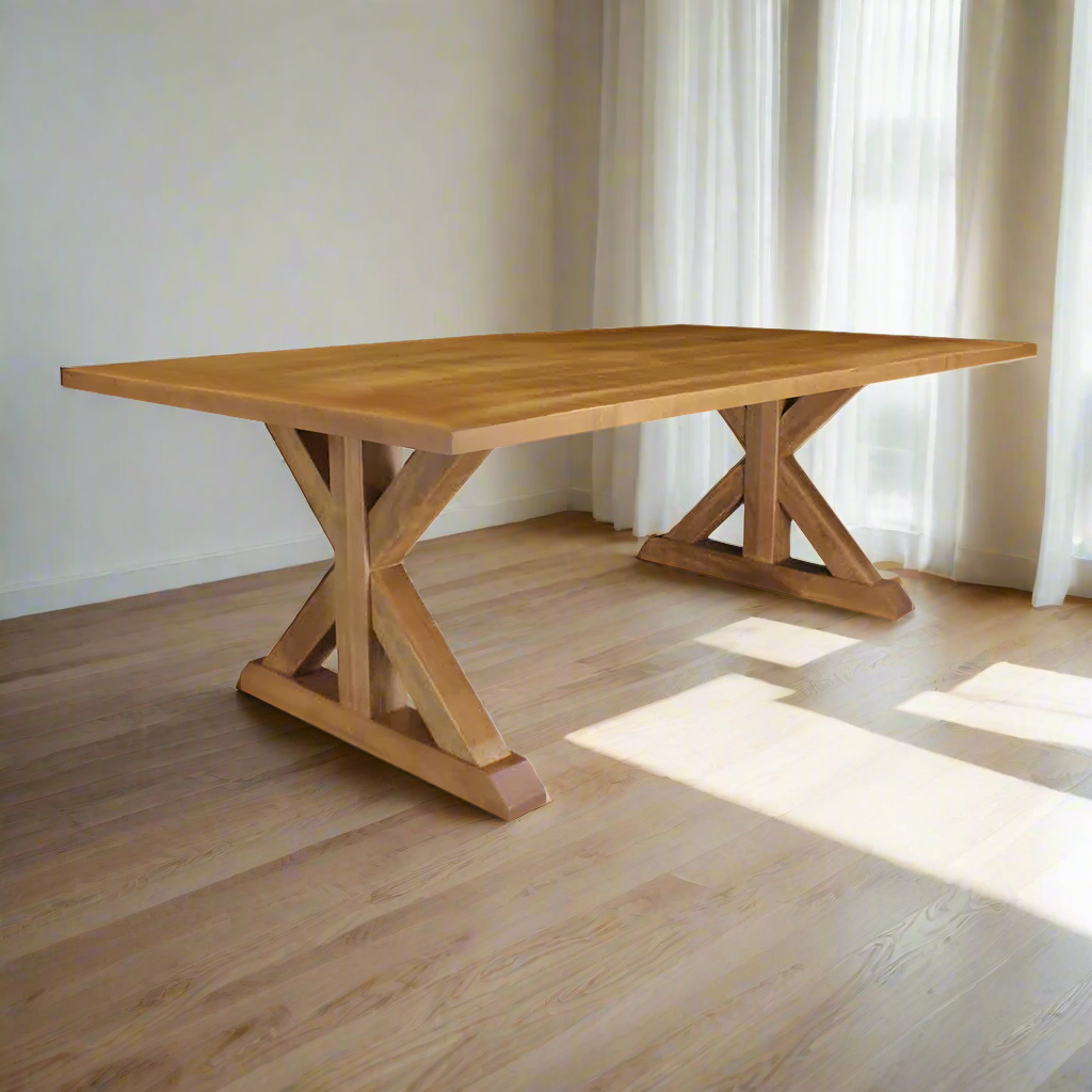 Urban Farmhouse Solid Wood Desk