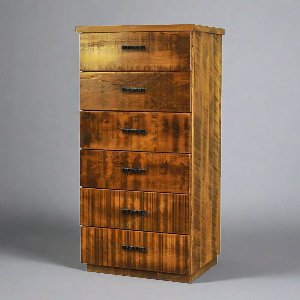 Vernon Solid Wood 6 Drawer Lingerie Chest | Highboy