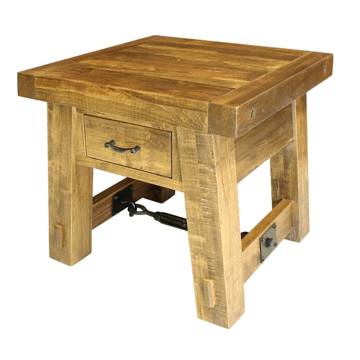 Benchmark Solid Wood End Table