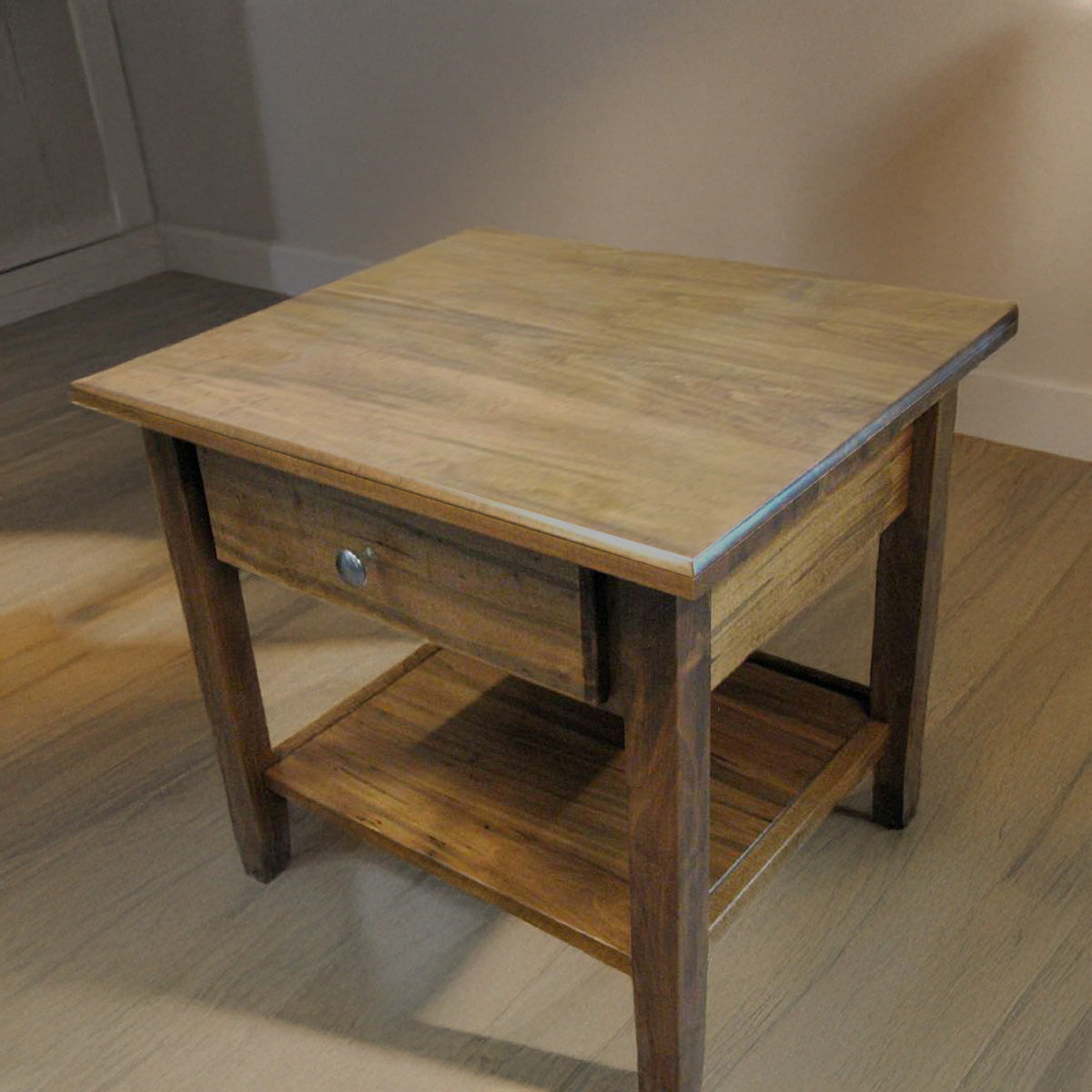 Kenn Solid Wood End Table