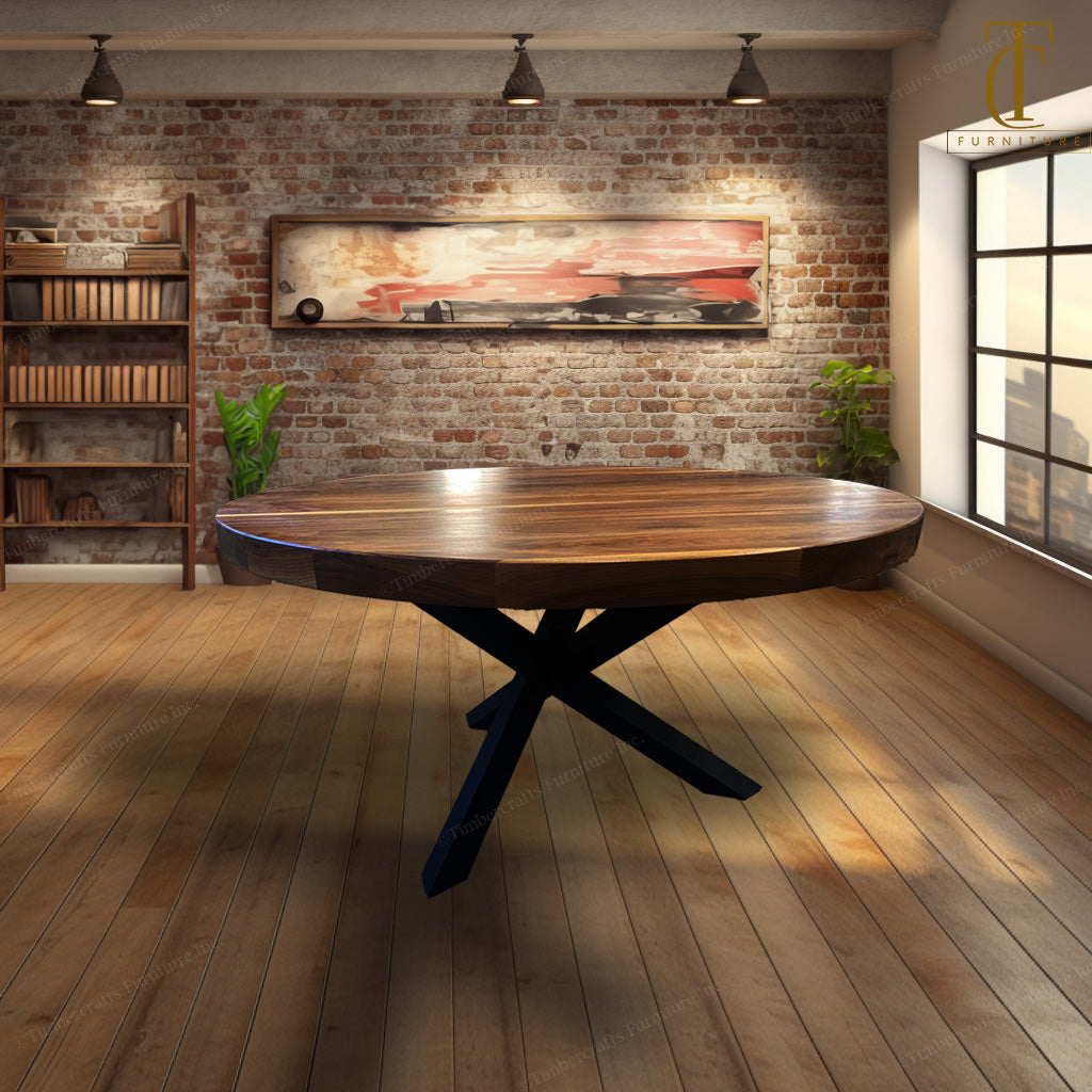 Gibson Round Dining Table