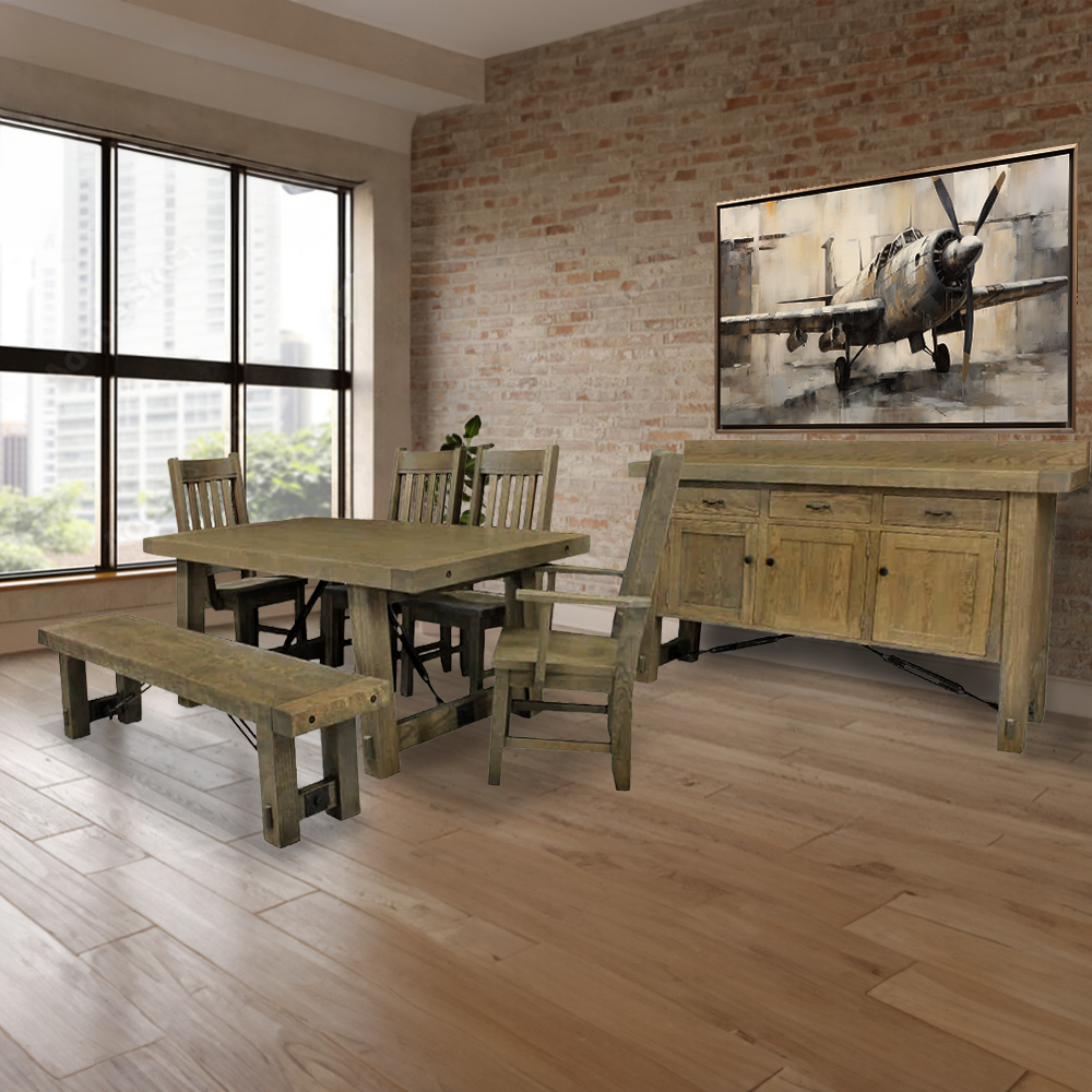 Benchmark Turnbuckle Dining Table