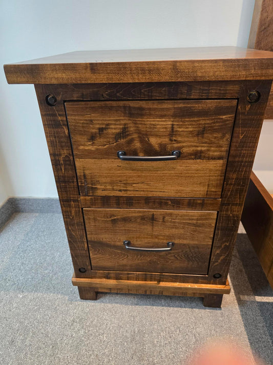 Alpine Solid Wood Nightstand (In Stock)