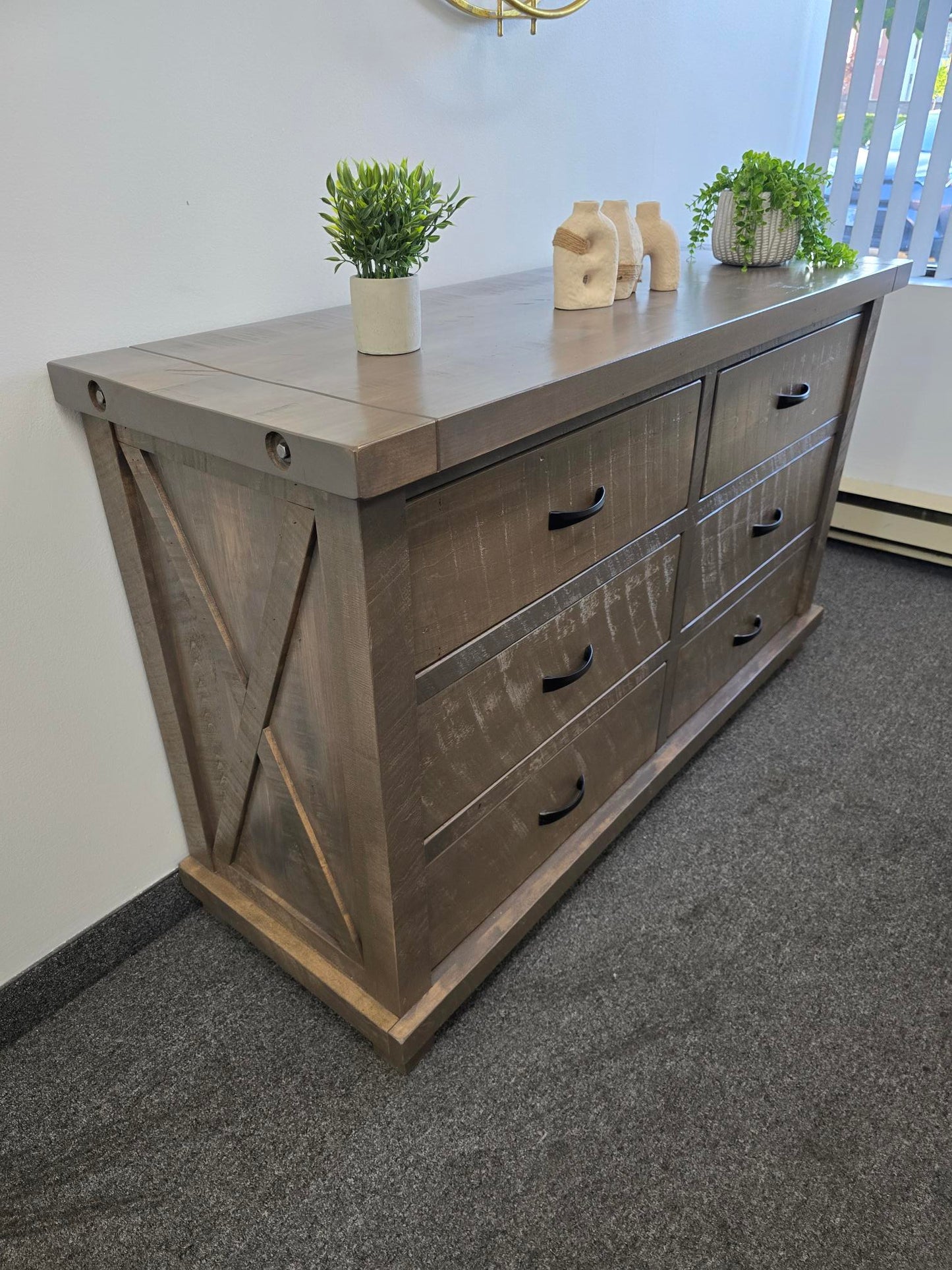 Truss Solid Wood Dresser (In Stock)