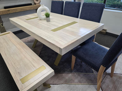 Arthur Philippe Solid Wood Bench ( In Stock)