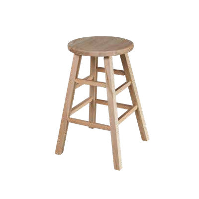 24" Stool With Square Legs