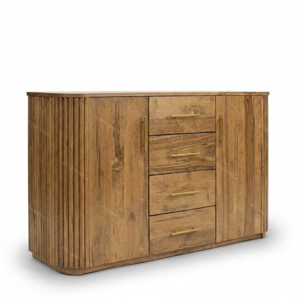 Vallery Solid Wood Sideboard