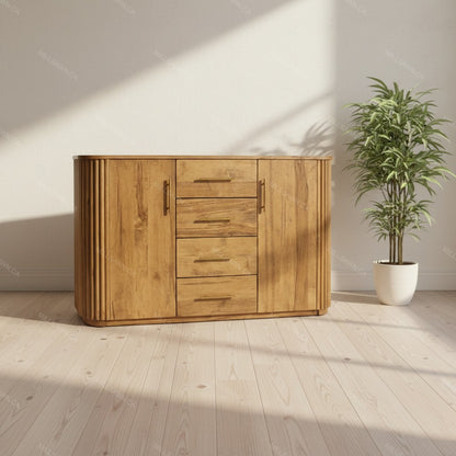 Vallery Solid Wood Sideboard