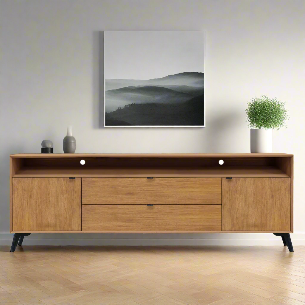 Venice Solid Wood TV Stand