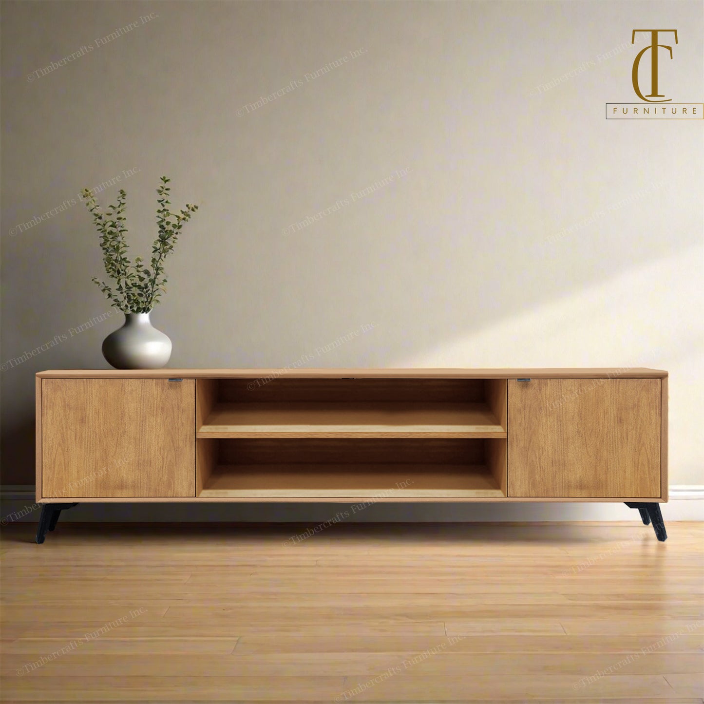 Venice Solid Wood TV Stand