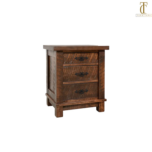 Ranch Solid Wood Nightstand