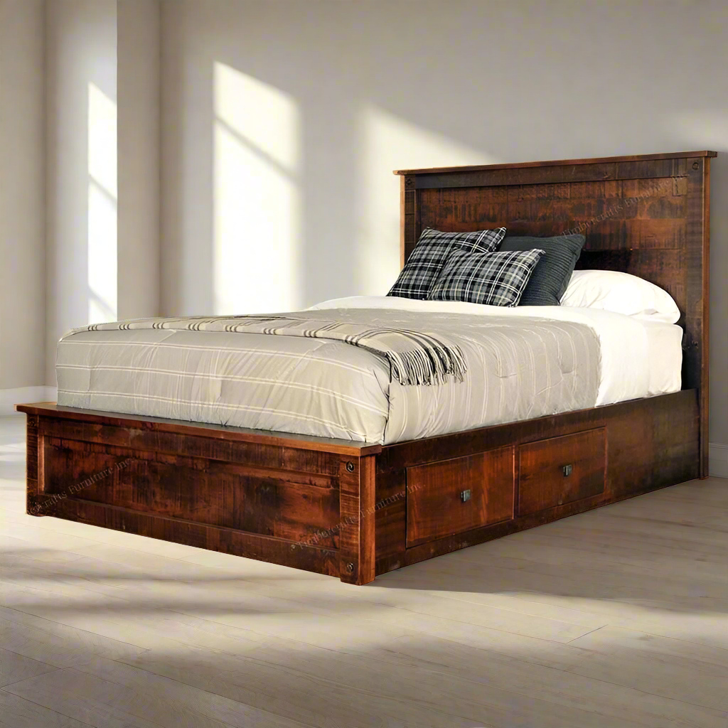 Muskoka Solid Wood Storage bed