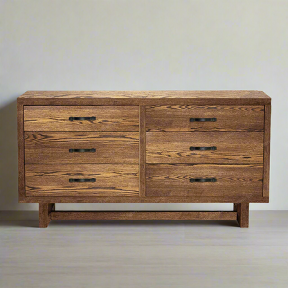 Byron Solid Wood 6 Drawer Dresser