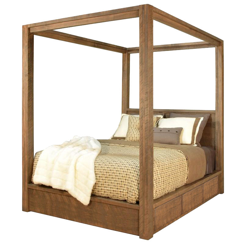 Greystone Solid Wood Canopy  Bed