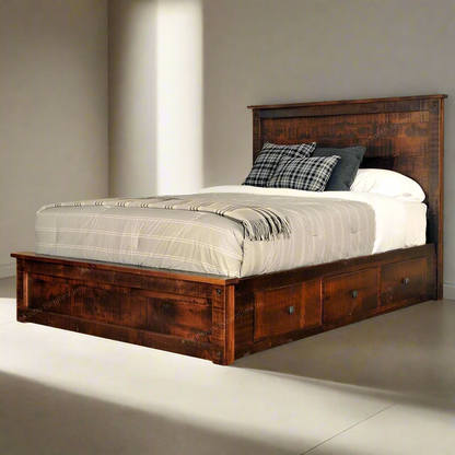 Muskoka Solid Wood Storage bed