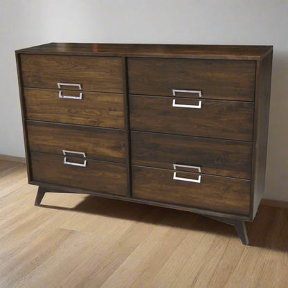 Avenue Solid Wood 8 Drawer Dresser