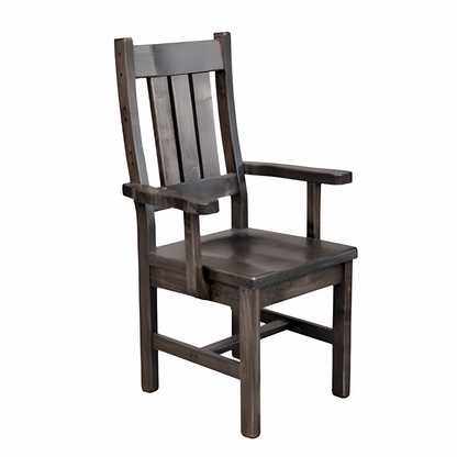 Plank Slatback Solid Wood Chair