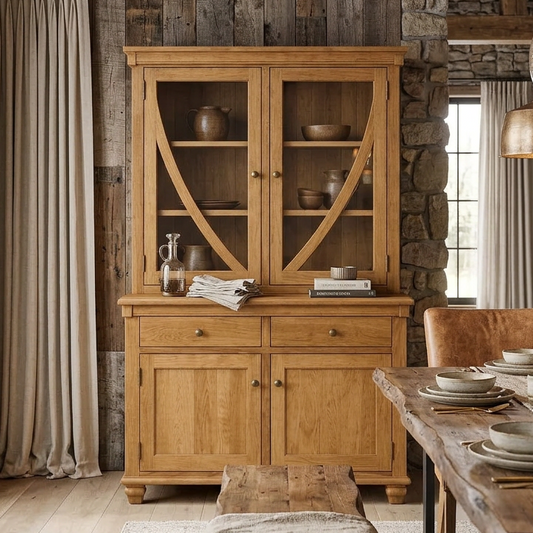 Art Deco Hutch & Buffet