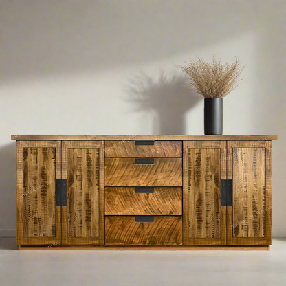 Arthur Philippe Sideboard With Drawers (Wood Doors)