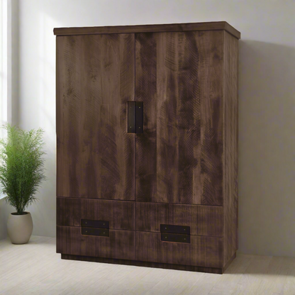 Arthur Philippe 4 Drawer 2 Door Armoire