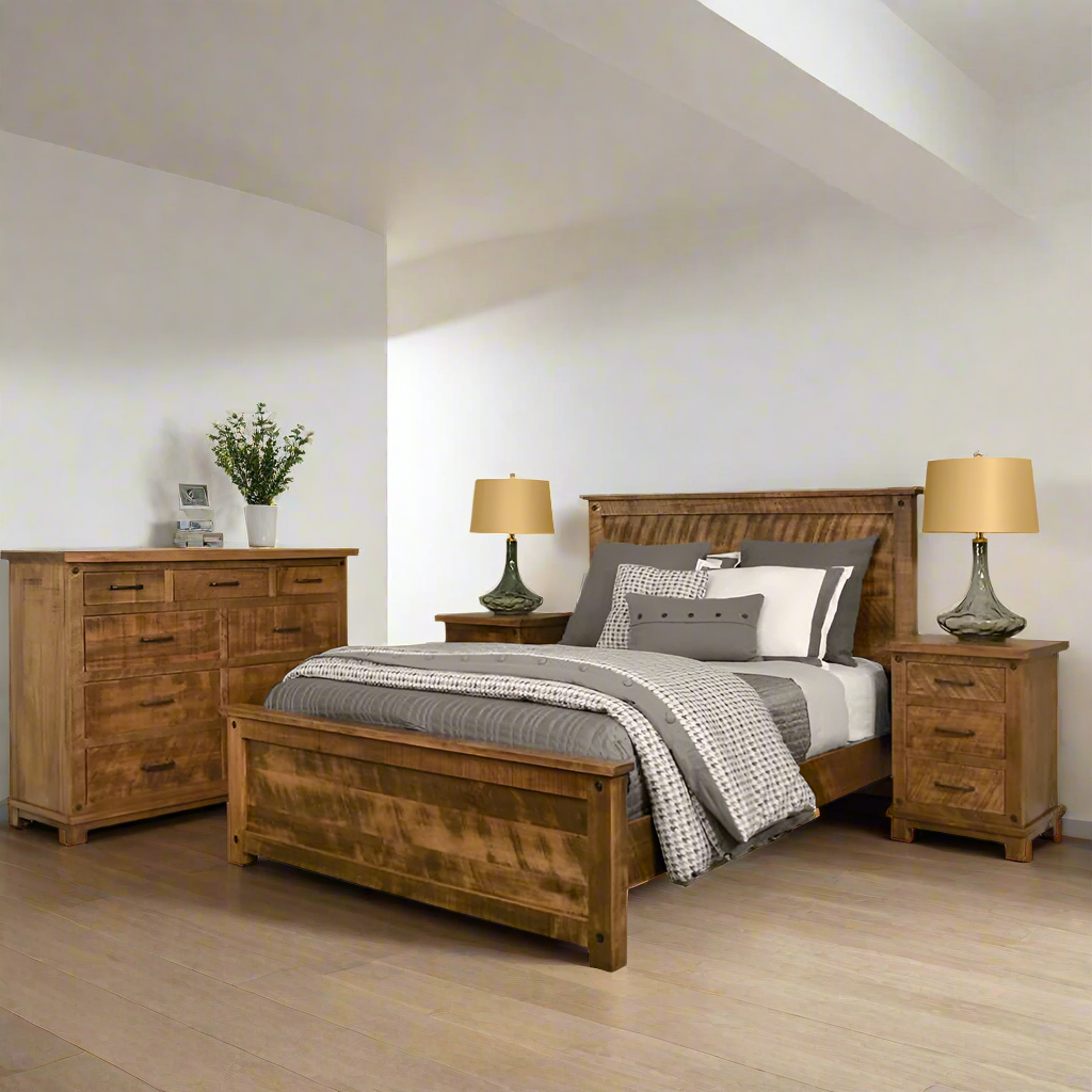 Alpine Solid Wood Bed