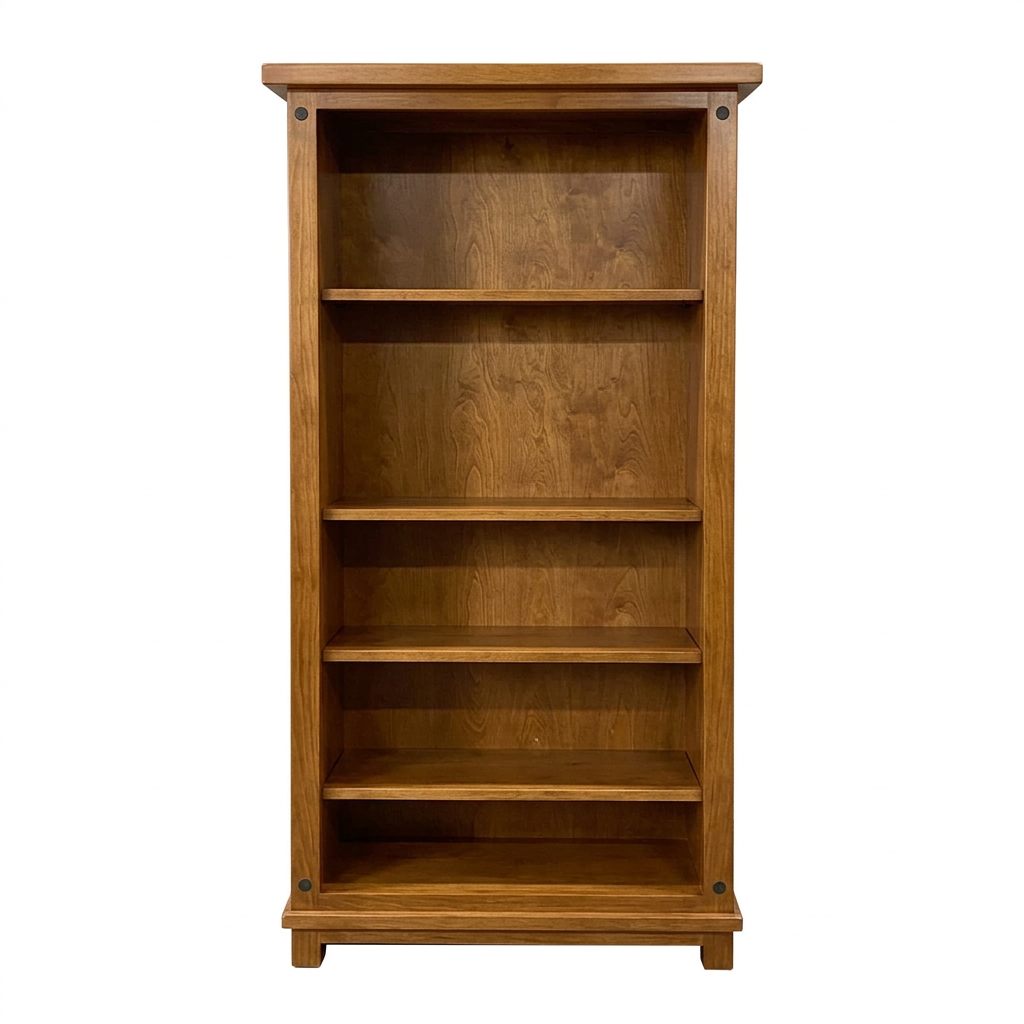 Alpine Solid Wood Bookcase