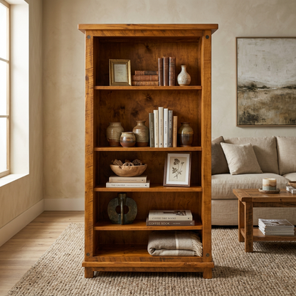 Alpine Solid Wood Bookcase