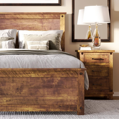 Alpine Solid Wood Bed