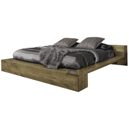 Arthur Philippe Solid Wood Bed