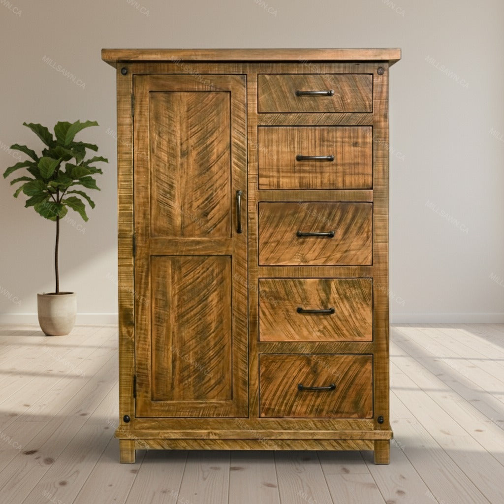 Alpine Solid Wood Mans Chest