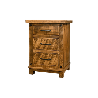 Alpine Solid Wood Nightstand